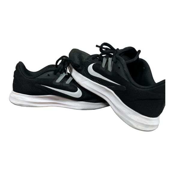 Nike Other - Nike Boys Downshifter 9 AR4135-002 Black White Running Shoes Sneakers Size 4Y
